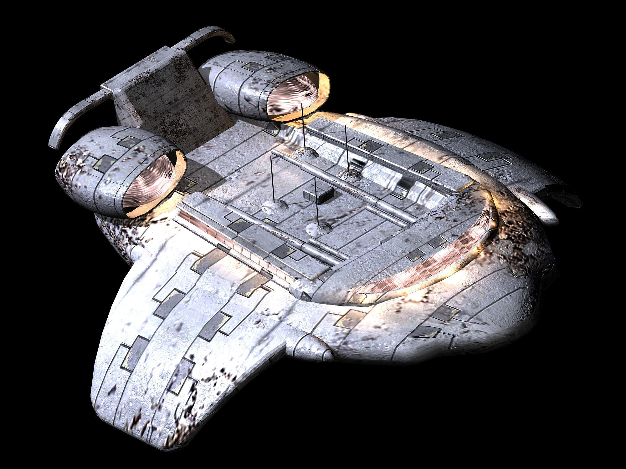 Satellite-Spaceship-Xingxu 03 3D model_1