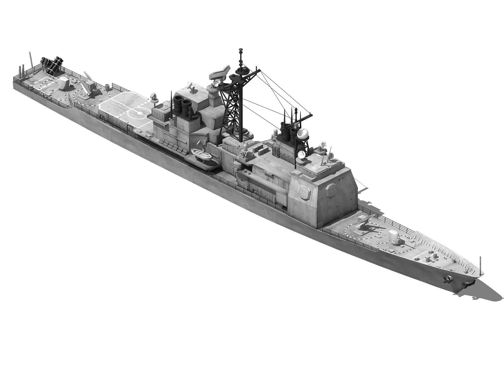 Future World - Cruiser 02 3D model_2