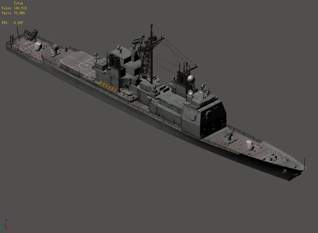 Future World - Cruiser 02 3D model_3