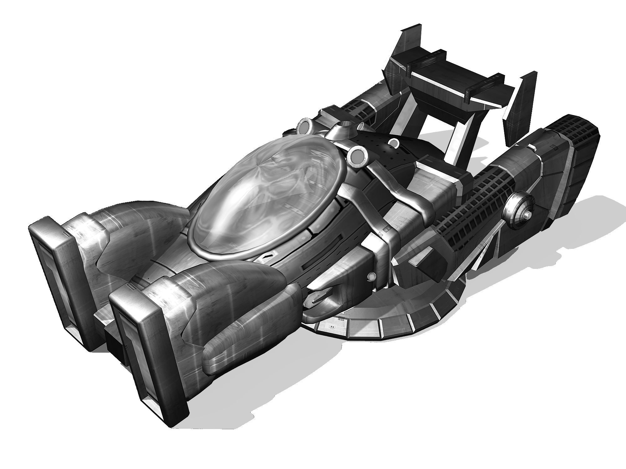 Future - Chariot 02 3D model_2