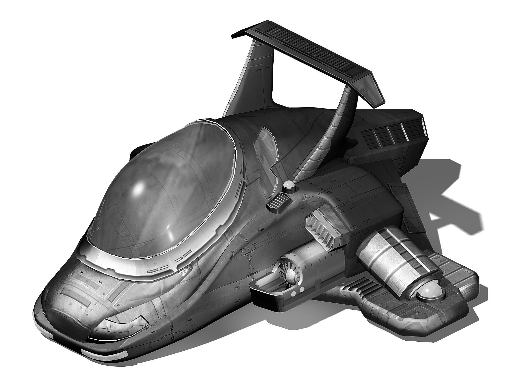 Future - Chariot 03 3D model_2