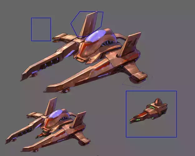 Small attack ship 01