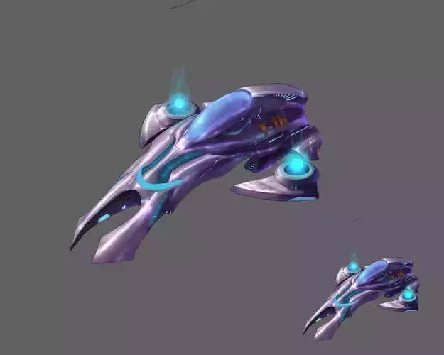 Small attack ship 02