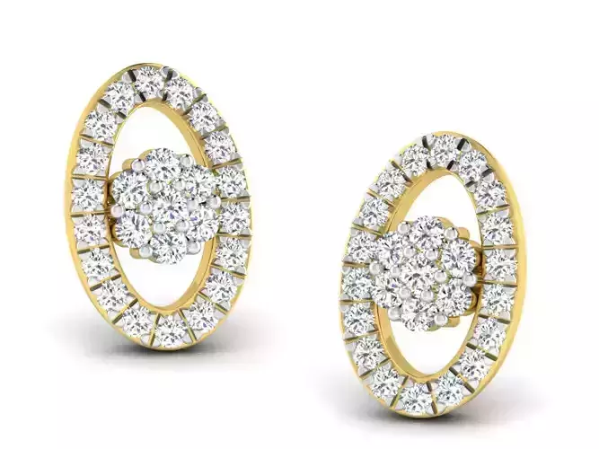 AFP00171 diamond pendant gold