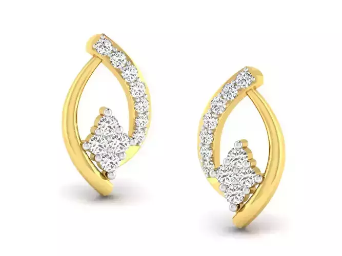 AFP00166 diamond pendant in gold