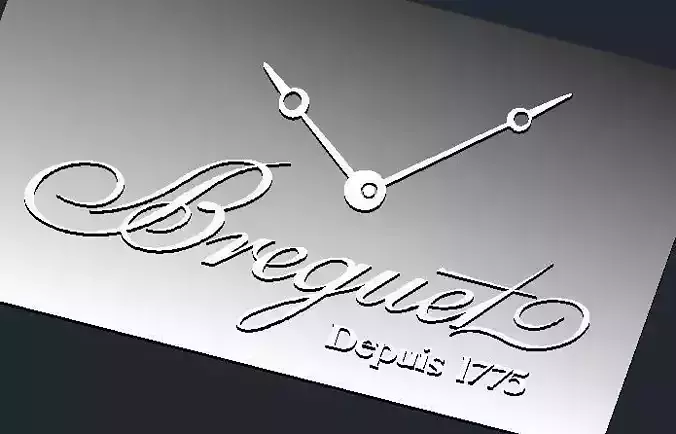 Breguet LOGO Free 3D model