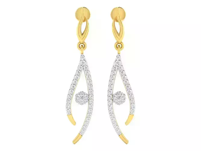 AFP00089 diamond pendant in gold