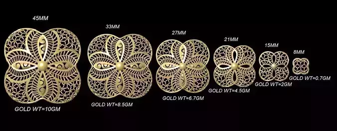 VR-PND2285 gold mask 3D print model
