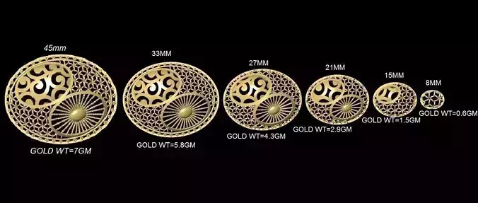 VR-PND2246 gold coins