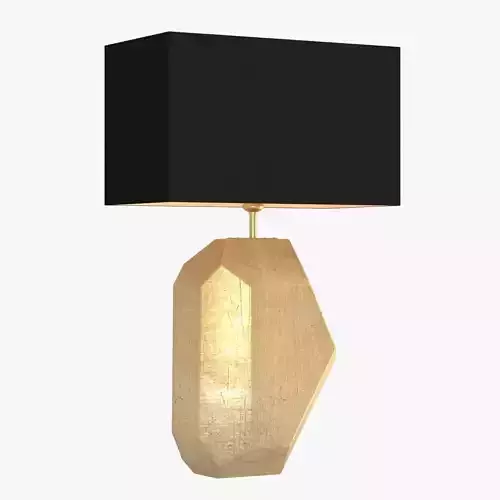 Heatfield- Renwick Gold Leaf Table Lamp