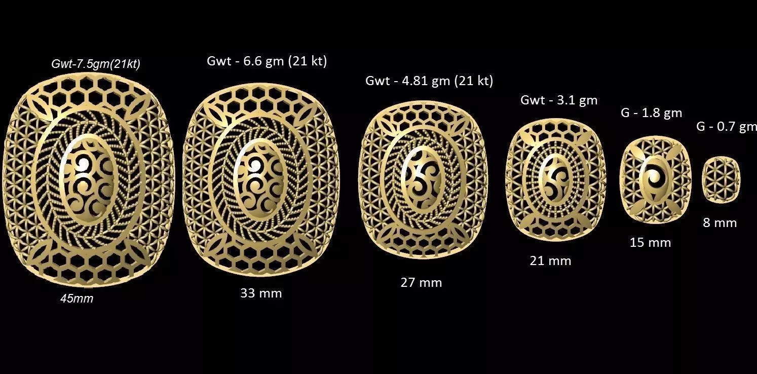 vr-pnd2139 gold ring size chart 3D print model_0