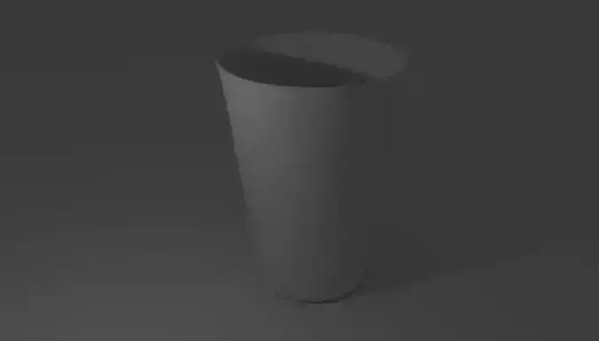 Transparent cup