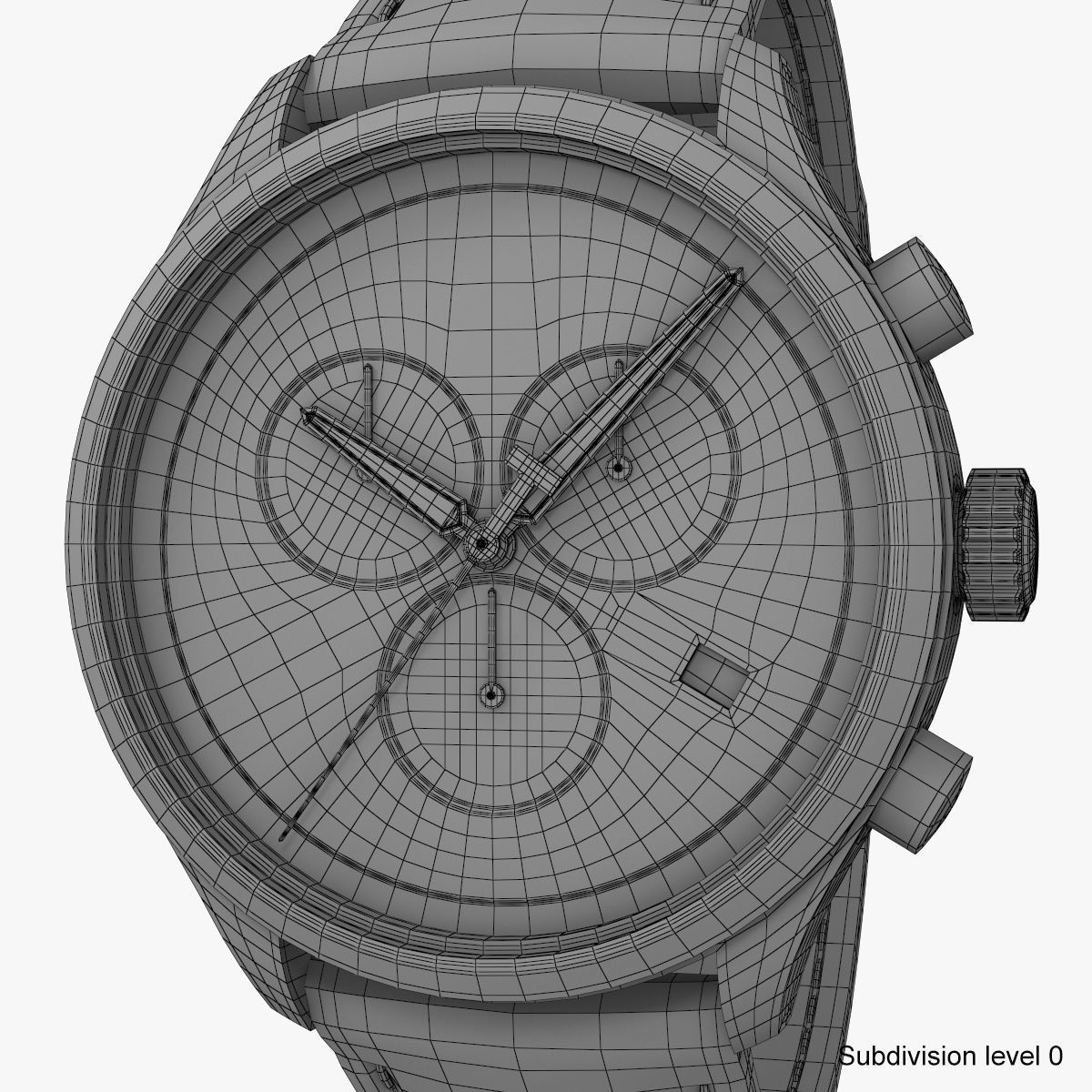 Classic Watch 3 3D model_18
