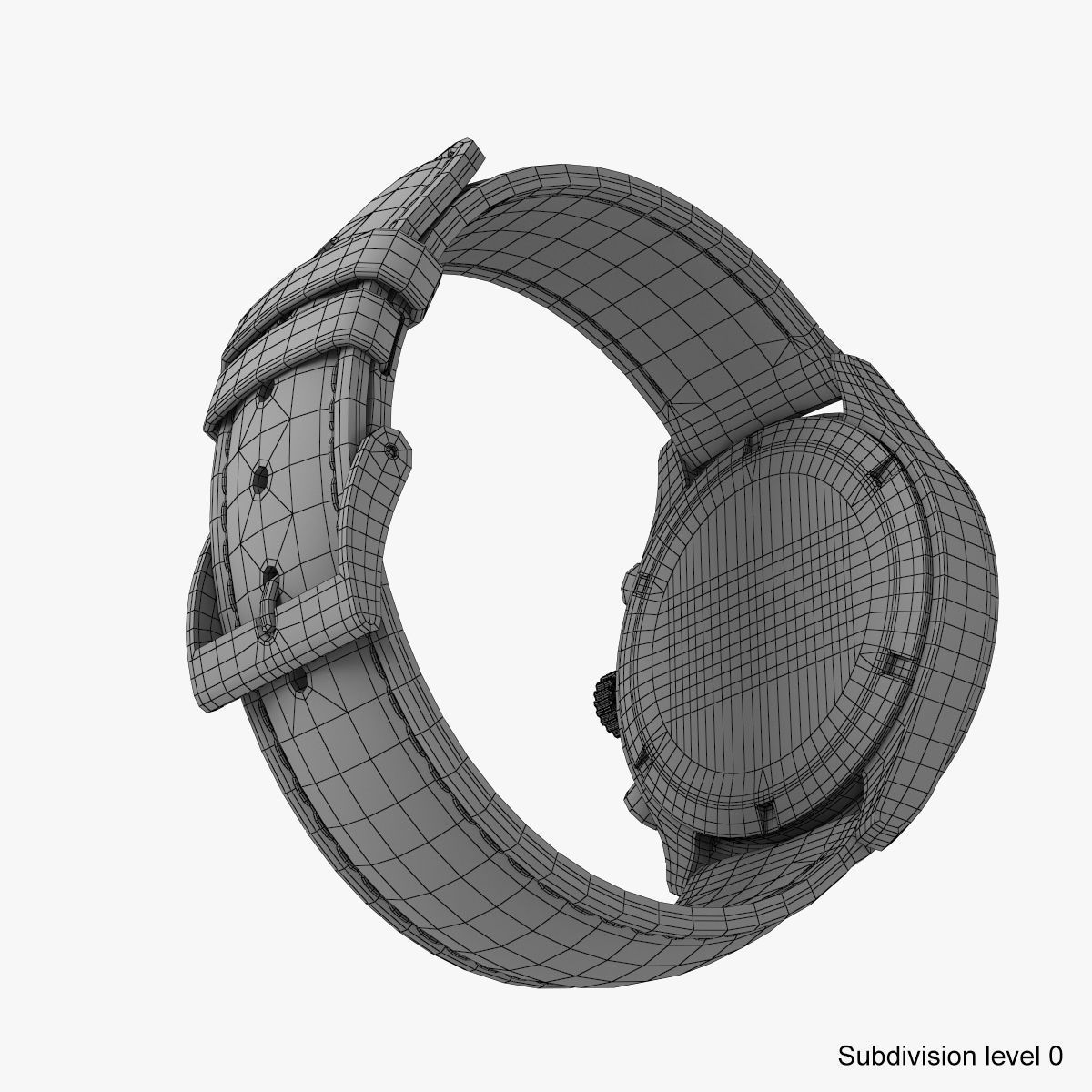 Classic Watch 3 3D model_16
