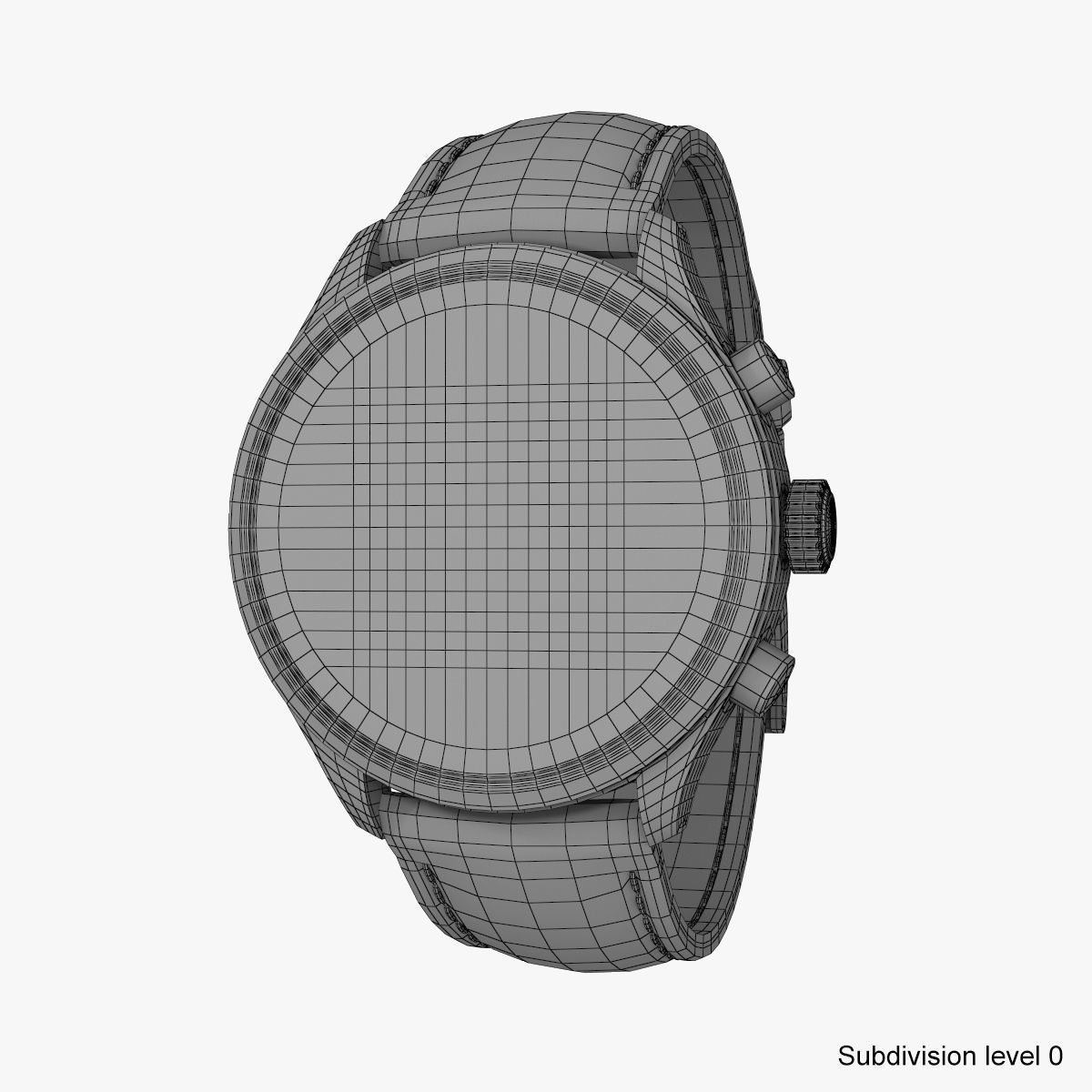 Classic Watch 3 3D model_10