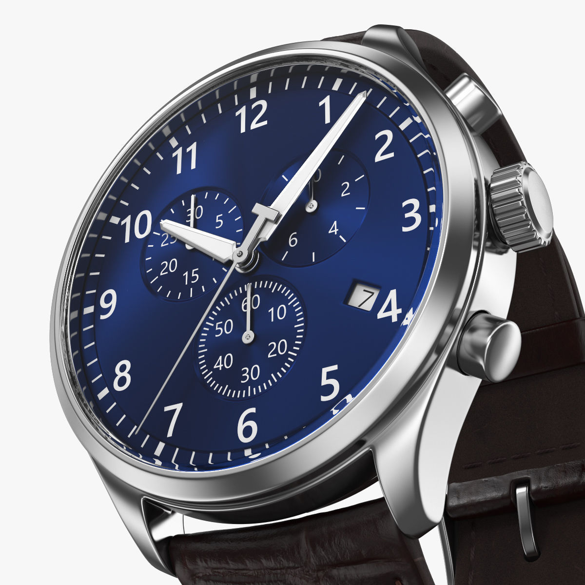 Classic Watch 3 3D model_8