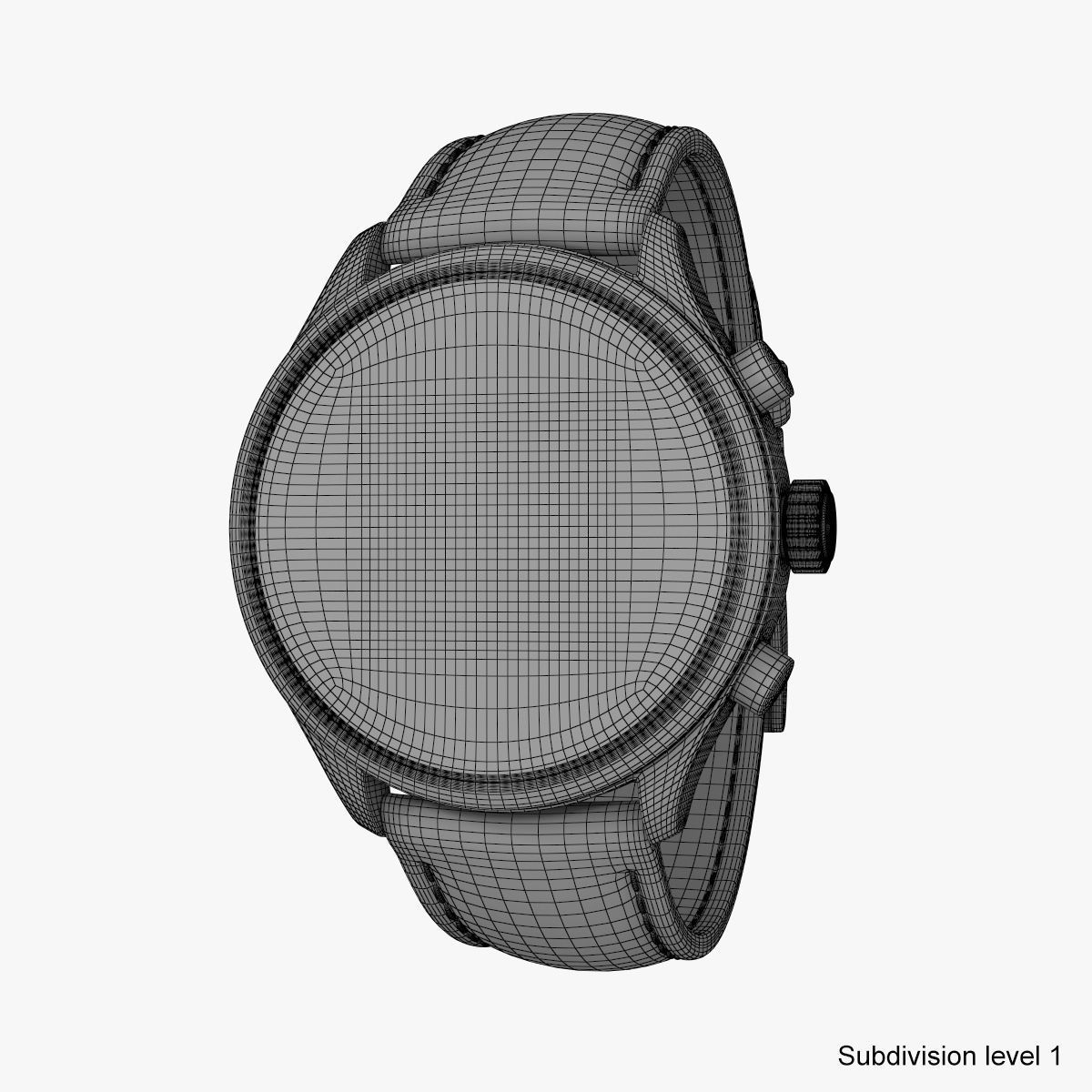 Classic Watch 3 3D model_11