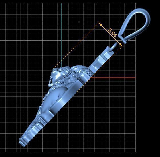 PAHLAVI dynasty PENDANT 3D print model_6