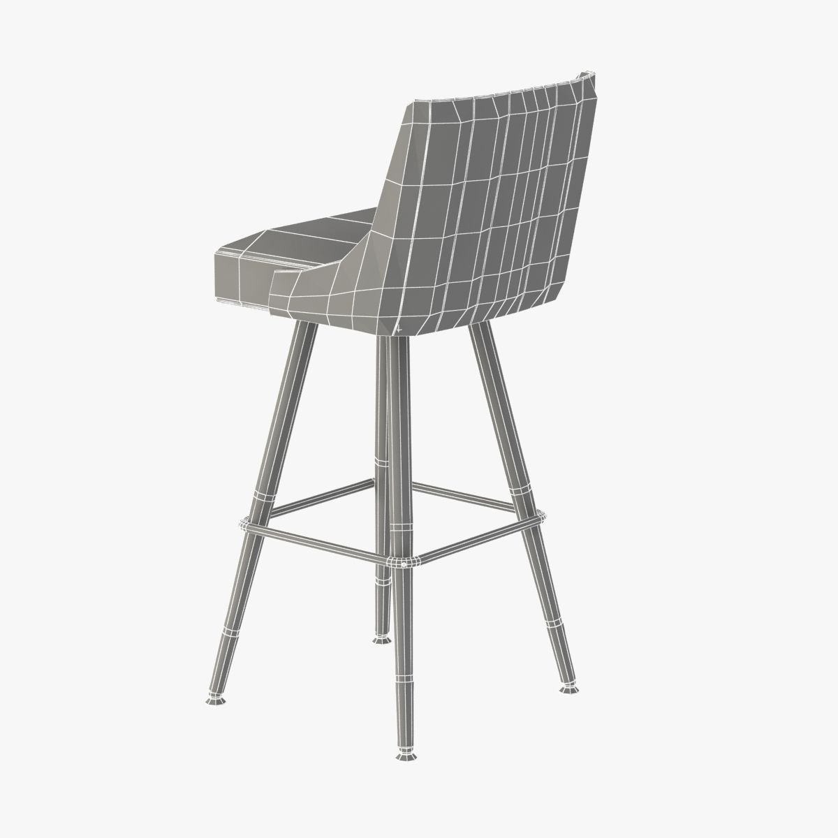 Richardson Seating Bar Stool 3D model_1