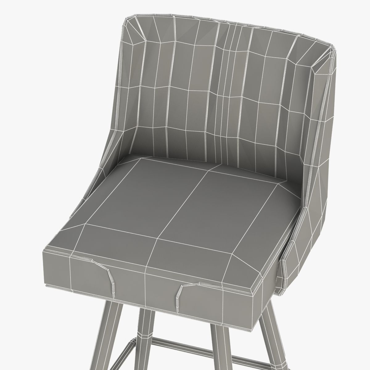 Richardson Seating Bar Stool 3D model_2
