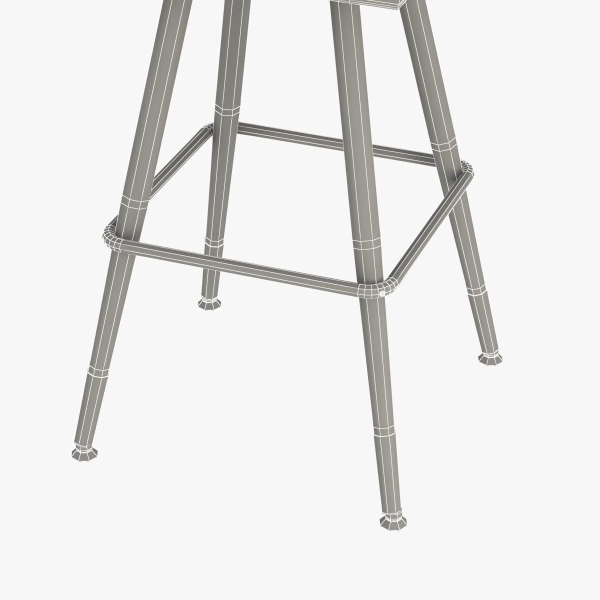 Richardson Seating Bar Stool 3D model_4