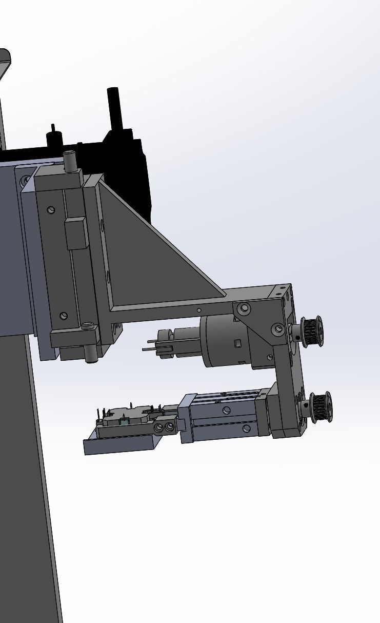 Feeding conveying and rotating module mechanism 3D model_8