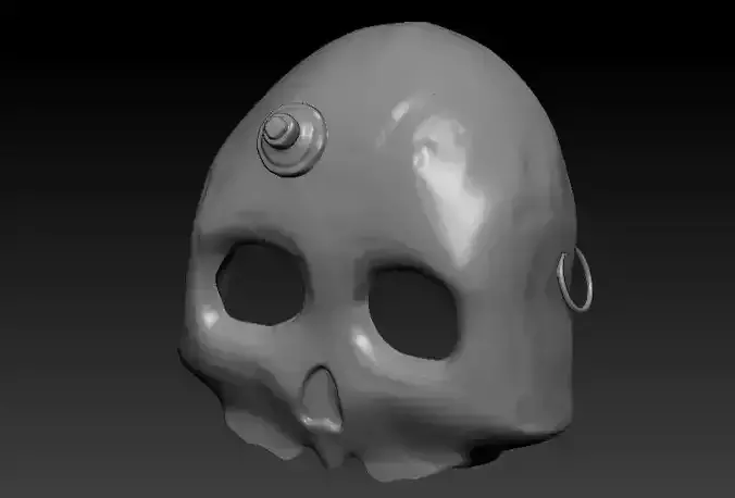 Skull mask Free 3D model