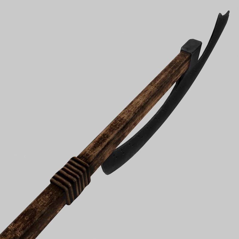 Russian polearm 3D model_11