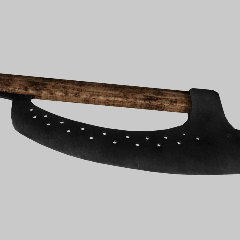 Russian polearm 3D model_12