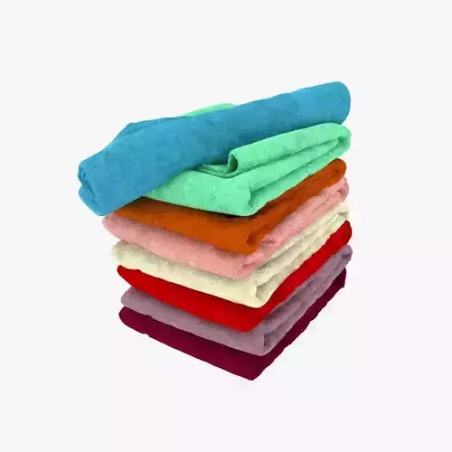 Colour Folded Towels
