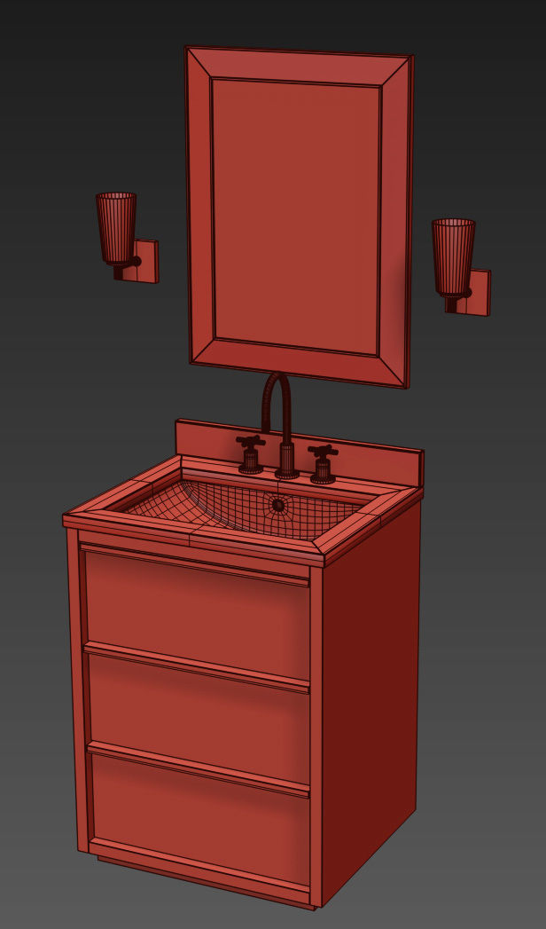 RH BEZIER POWDER VANITY 3D model_5