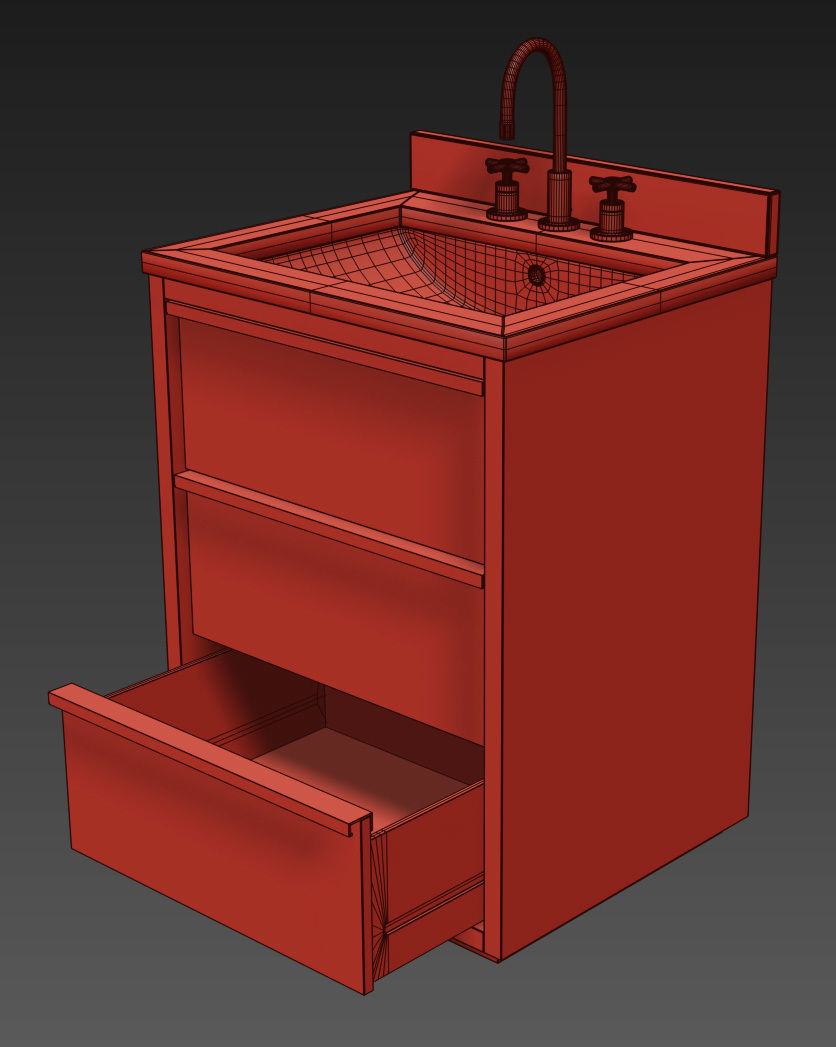 RH BEZIER POWDER VANITY 3D model_8