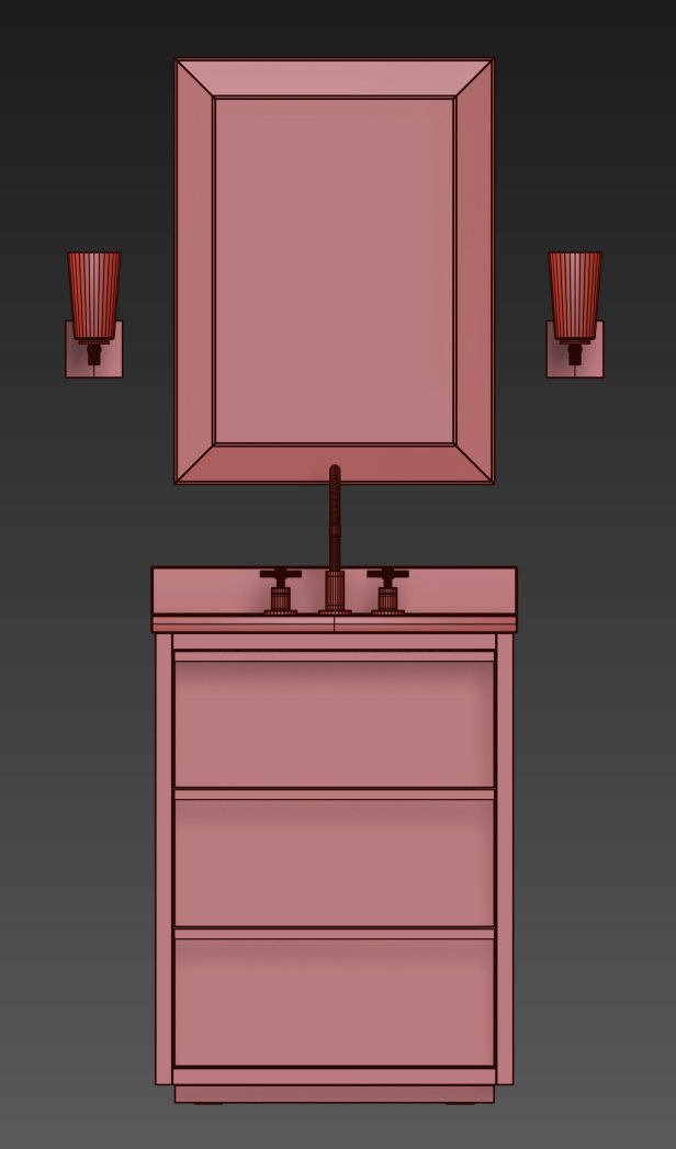 RH BEZIER POWDER VANITY 3D model_6