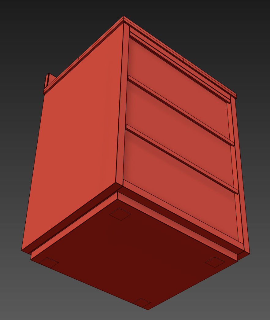 RH BEZIER POWDER VANITY 3D model_9