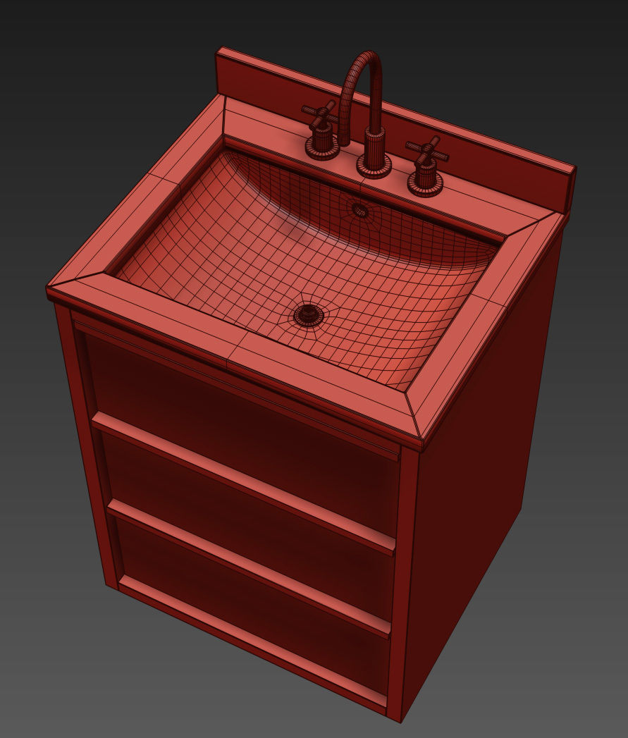 RH BEZIER POWDER VANITY 3D model_7