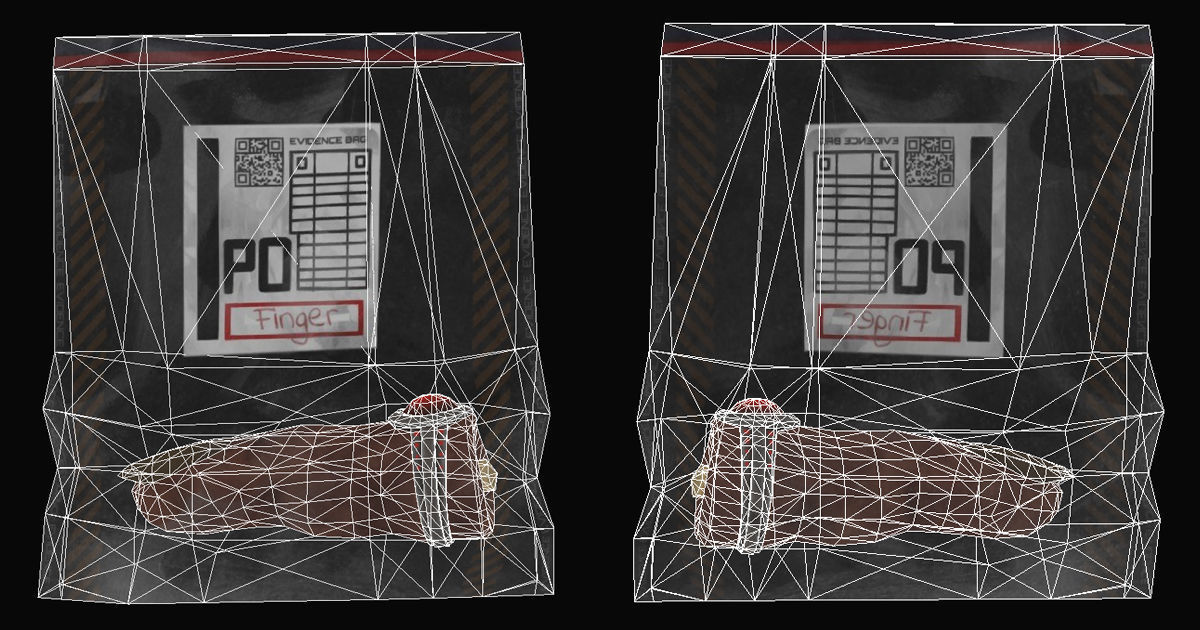 Evidence Finger Low-poly 3D model_10