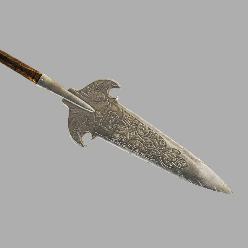 Swiss polearm 3D model_3