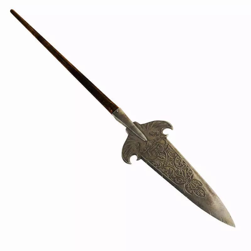 Swiss polearm 3D model_0