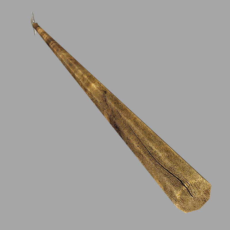 Swiss polearm 3D model_5