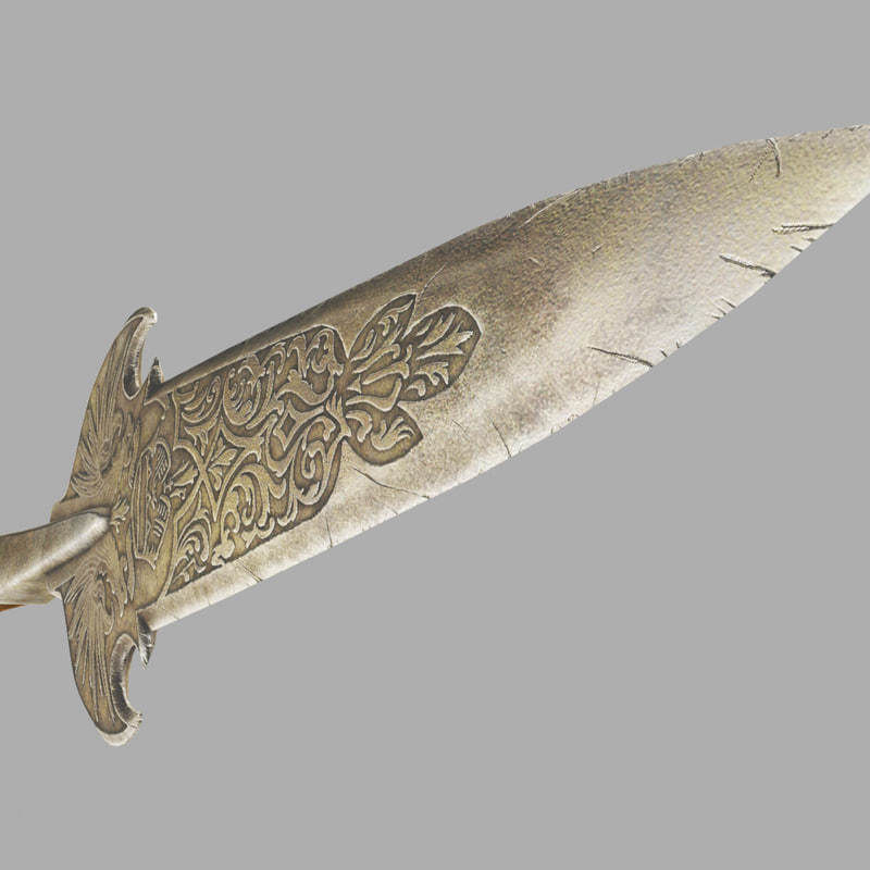 Swiss polearm 3D model_6