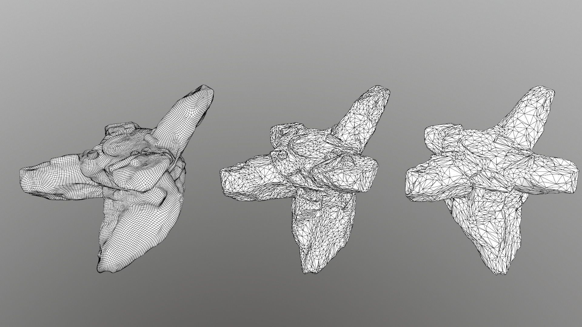 lava temple Low-poly 3D model_9