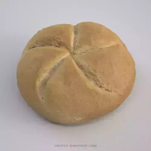 Kaiser Bread Roll Free 3D model