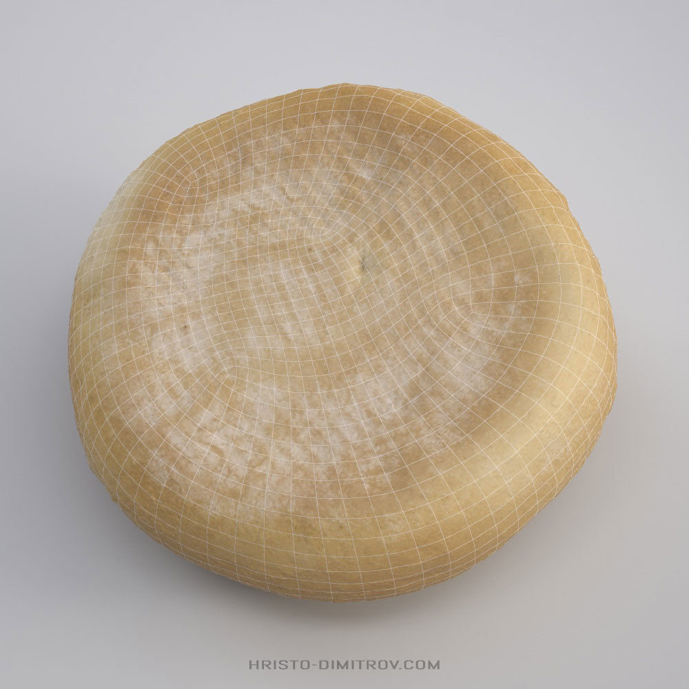 Kaiser Bread Roll Free 3D model_10