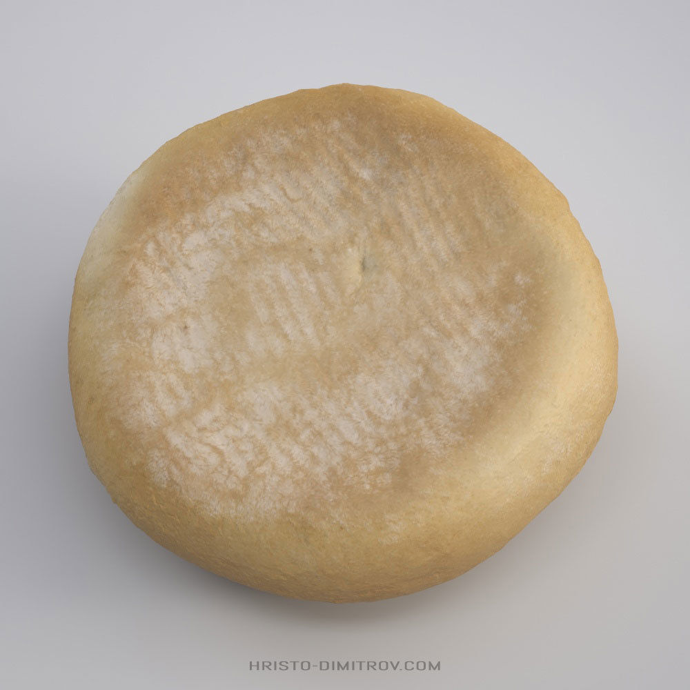 Kaiser Bread Roll Free 3D model_9