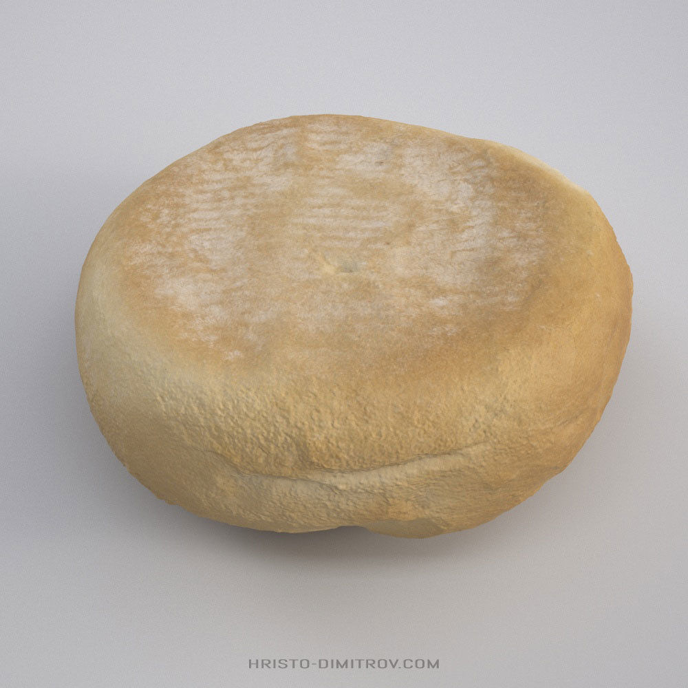 Kaiser Bread Roll Free 3D model_7
