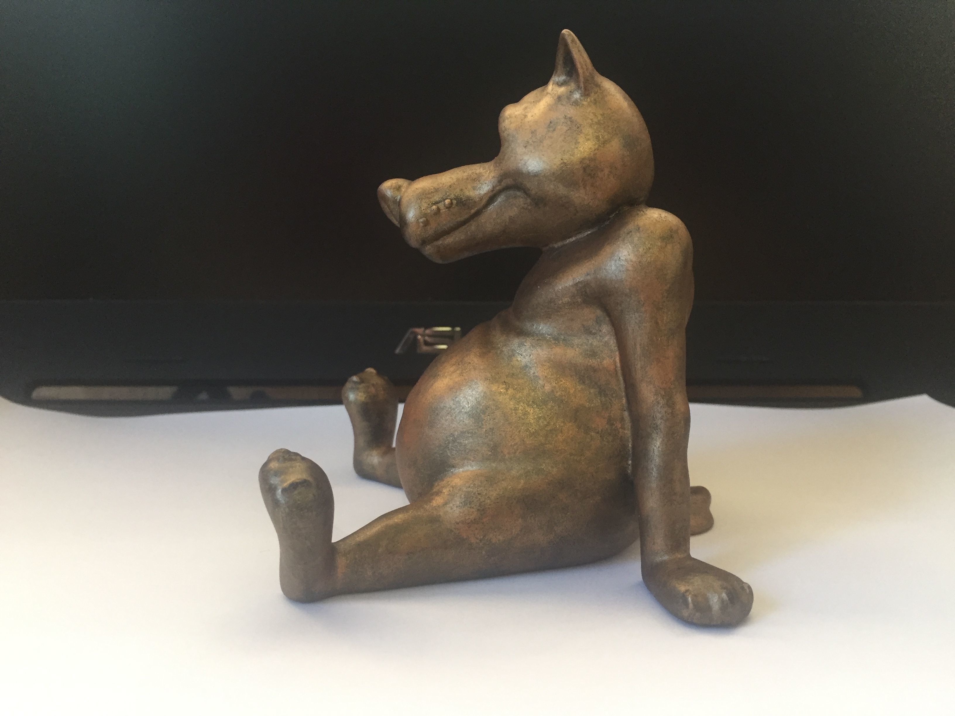 Wolf from cartoon 3D print model_7