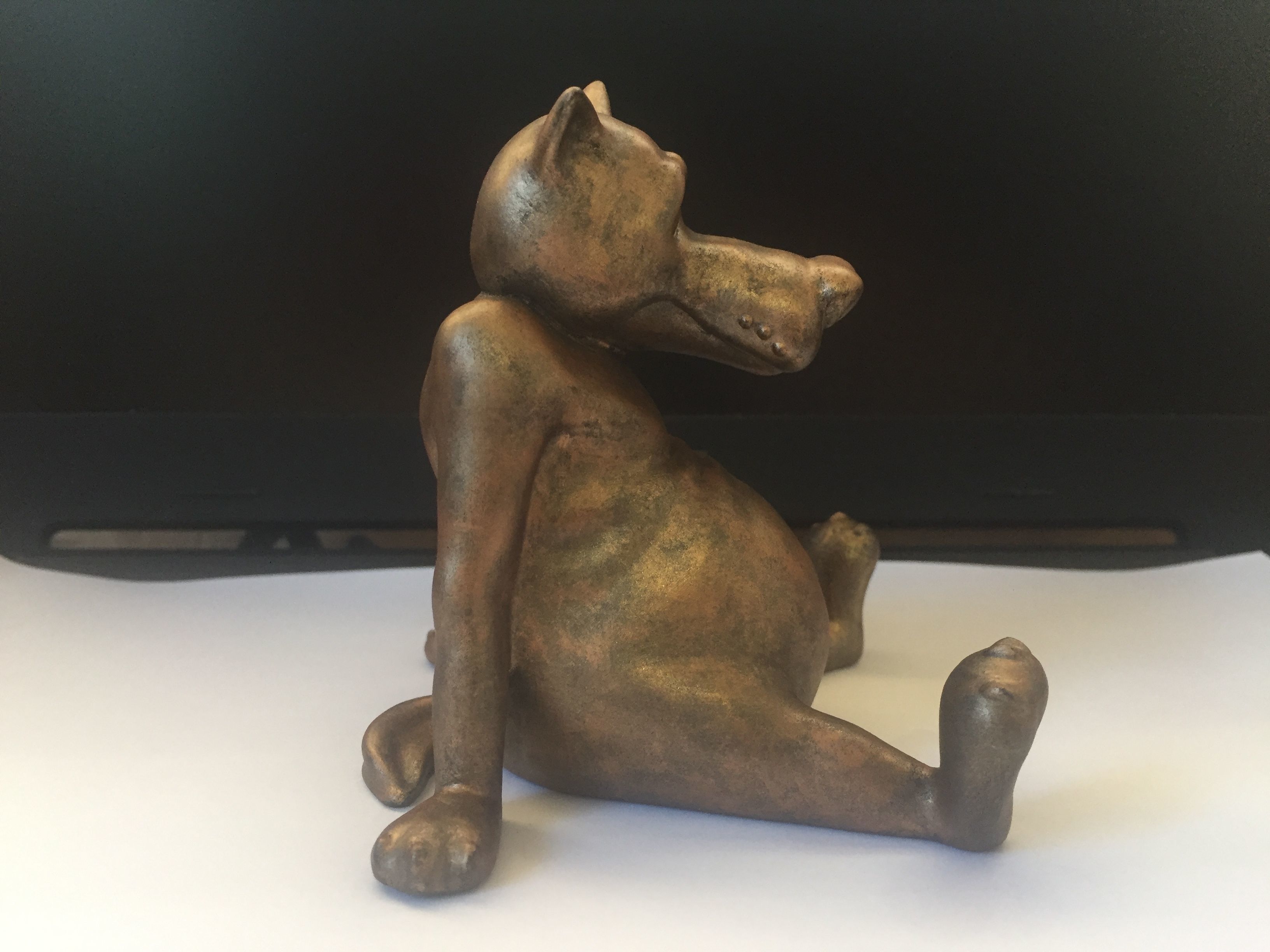 Wolf from cartoon 3D print model_6