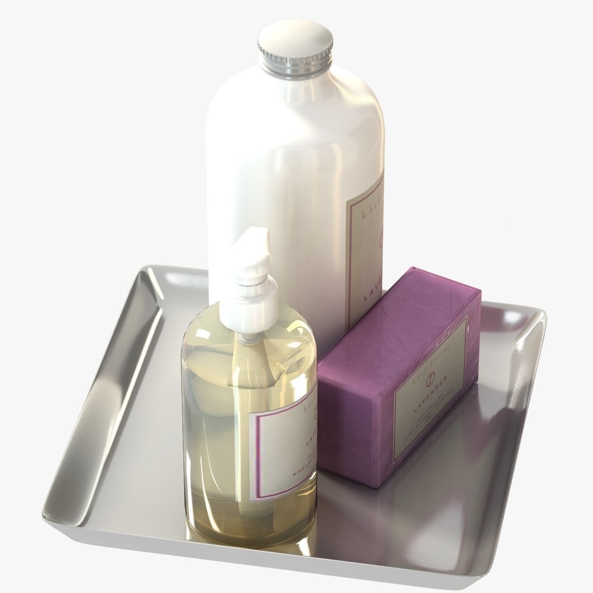 Pottery Barn Design Soaps 3D model_10