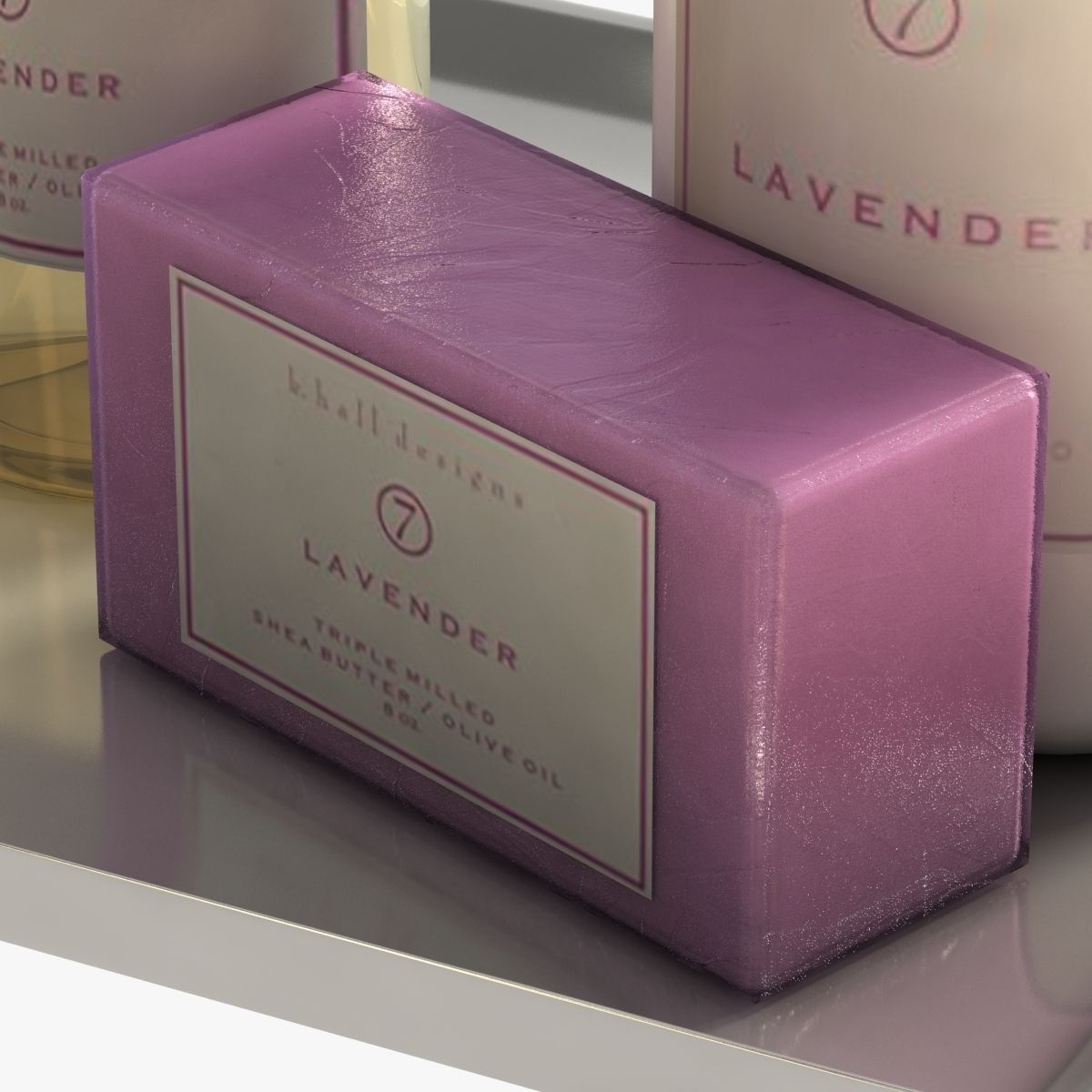 Pottery Barn Design Soaps 3D model_8