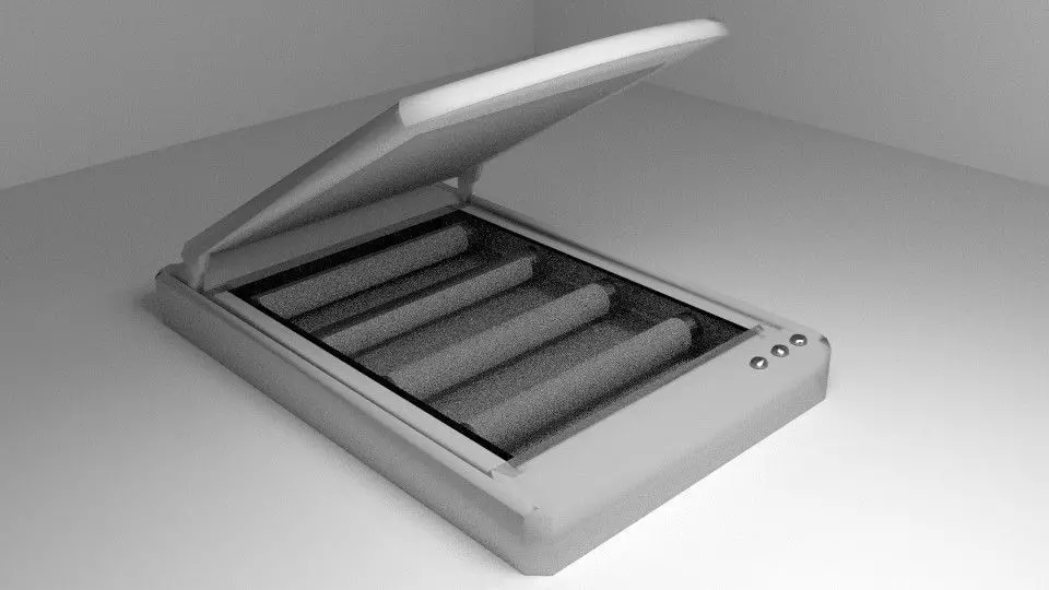Computer Scanner 3D model